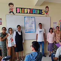 exposición grupal en aula del esbyd
